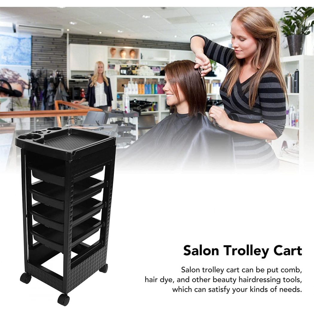 Multi Layer Stylish Salon Trolley Practical for Salon 
